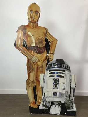 Lot 838 - DARTH VADER CARDBOARD CUT OUT FIGURE