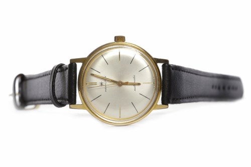 Lot 767 - GENTLEMAN'S HAMILTON AUTOMATIC GOLD PLATED...