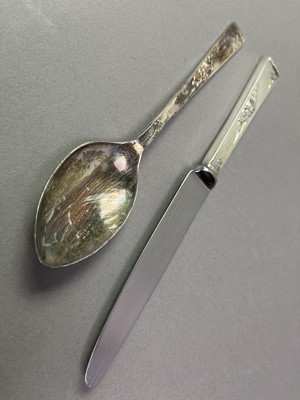 Lot 799 - GROUP OF PLATED CUTLERY