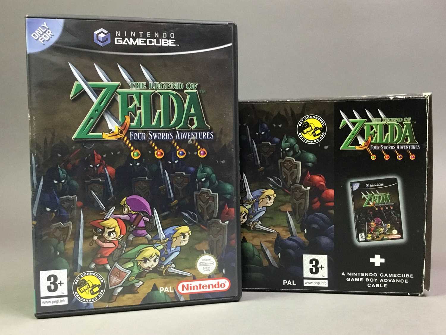 Lot 962 - NINTENDO GAMECUBE, THE LEGEND OF ZELDA: FOUR SWORDS ADVENTURES