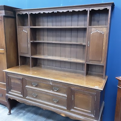 Lot 849 - OAK DRESSER