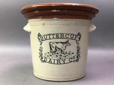 Lot 105A - BUTTERCUP DAIRY CO. CROCK