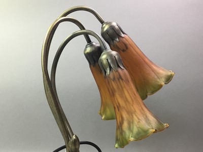 Lot 9 - ART NOUVEAU STYLE LAMP