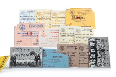 Lot 1501 - RANGERS F.C., COLLECTION OF TICKETS