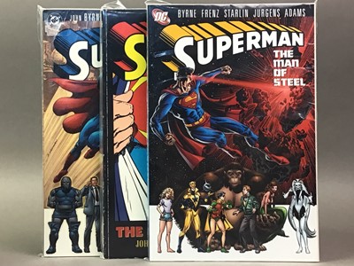 Lot 5 - DC COMICS, COLLECTION OF SUPERMAN GRAPHIC NOVELS