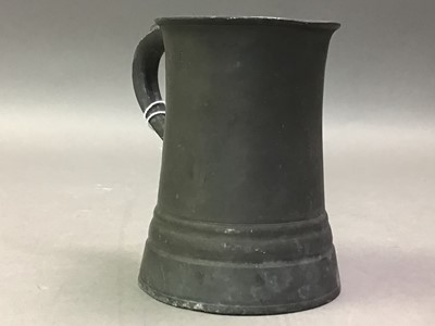 Lot 50 - PEWTER TANKARD MUG