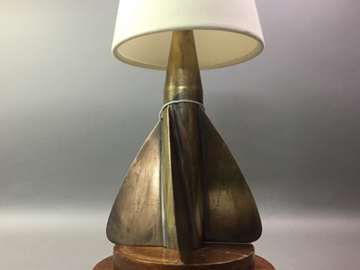 Lot 51 - THOMAS WALKER & SONS SHIP'S LOG, CONVERTED TO TABLE LAMP