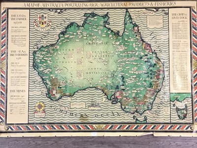 Lot 37 - MAP OF AUSTRALIA