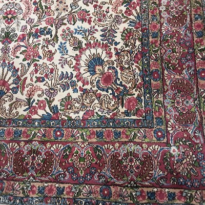 Lot 1171 - MASHAD BORDERED CARPET