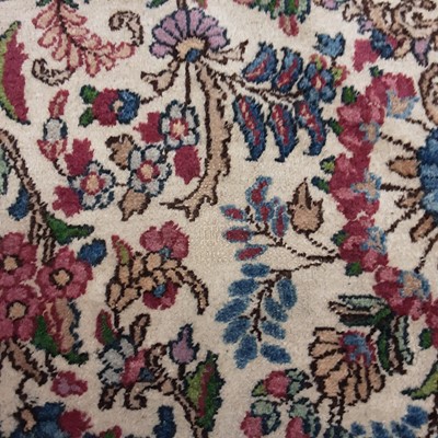 Lot 1171 - MASHAD BORDERED CARPET