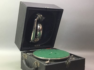 Lot 224 - PORTABLE RECORD PLAYER