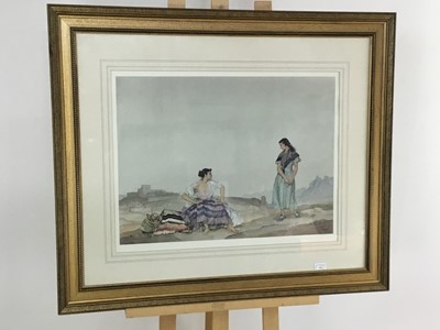 Lot 182 - THREE WILLIAM RUSSELL FLINT PRINTS