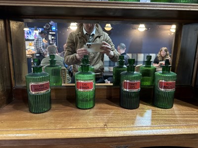 Lot 735 - COLLECTION OF APOTHECARY JARS