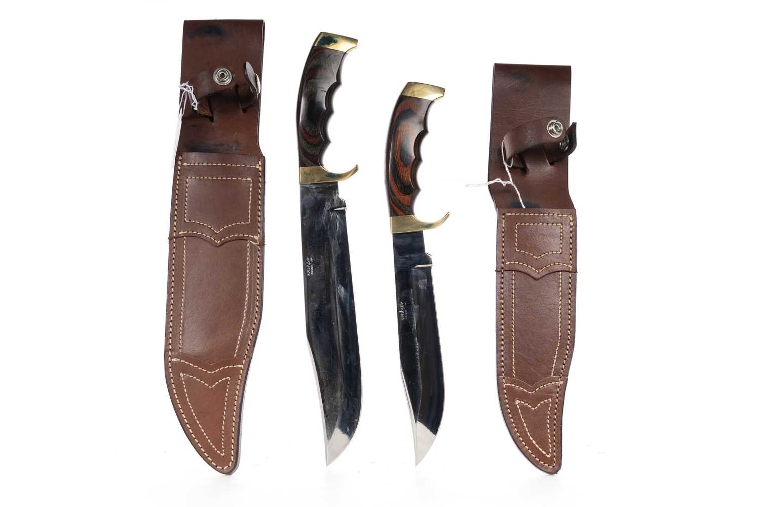 Lot 42 - KERSHAW, TWO HUNTING KNIVES