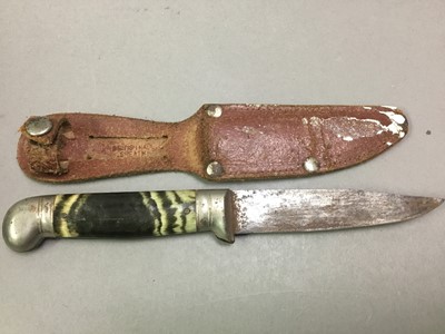 Lot 214 - COLLECTION OF HUNTING KNIVES