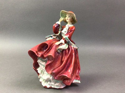 Lot 255 - GROUP OF FIVE ROYAL DOULTON FIGURES