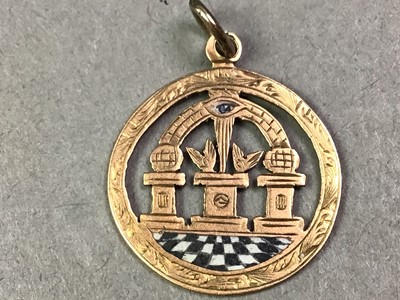 Lot 219 - MASONIC PENDANT