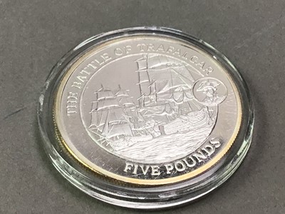 Lot 350 - COLLECTION OF TWELVE ENCAPSULATED SILVER PROOF COINS