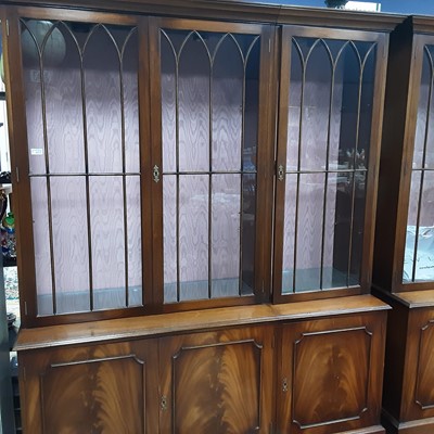 Lot 297 - TWO BOOKCASES