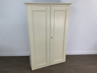 Lot 302 - WHITE PAINTED CABINET