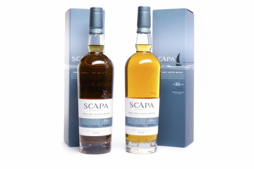 Lot 1011 - SCAPA 16 YEARS OLD (2) Active. Kirkwall,...