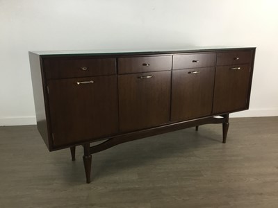 Lot 434 - MAHOGANY RETRO SIDEBOARD