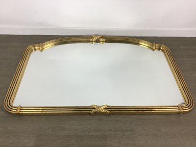 Lot 416 - MODERN OVER MANTEL MIRROR