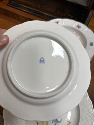 Lot 738 - VIENNA PORCELAIN DINNER SERVICE