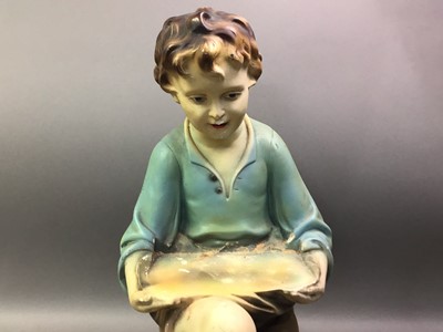 Lot 440 - PLASTER FIGURE