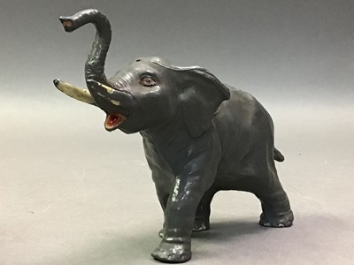 Lot 593 - COLLECTION OF PAINTED LEAD ANIMALS