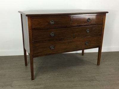 Lot 541 - MAHOGANY DRESSING CHEST