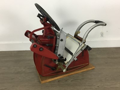 Lot 619 - ADANA EIGHT-FIVE PRINTING MACHINE