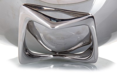 Lot 424 - AFTER HENNING KOPPEL FOR GEORG JENSEN, MASTERPIECES SERIES CENTREPIECE 'WAVE' BOWL