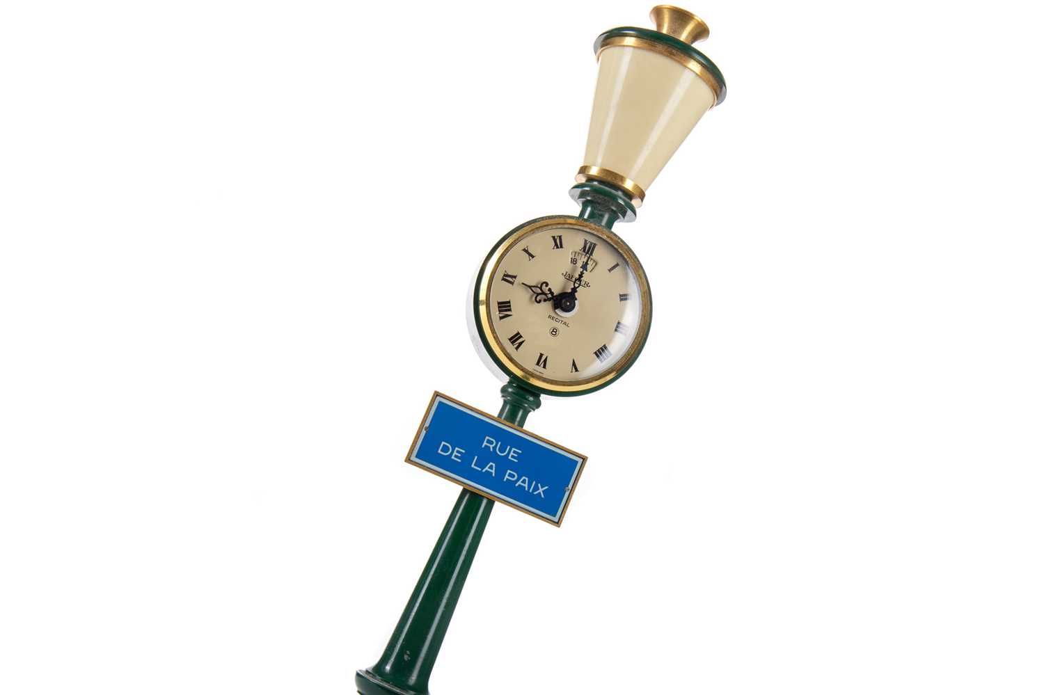 Lot 606 JAEGER LeCOULTRE, NOVELTY DESK TIMEPIECE