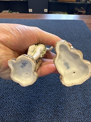 Lot 743 - COLLECTION OF CONTINENTAL PORCELAIN FIGURES