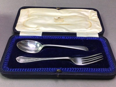 Lot 669 - SIX CASED SILVER FLATWARE SETS