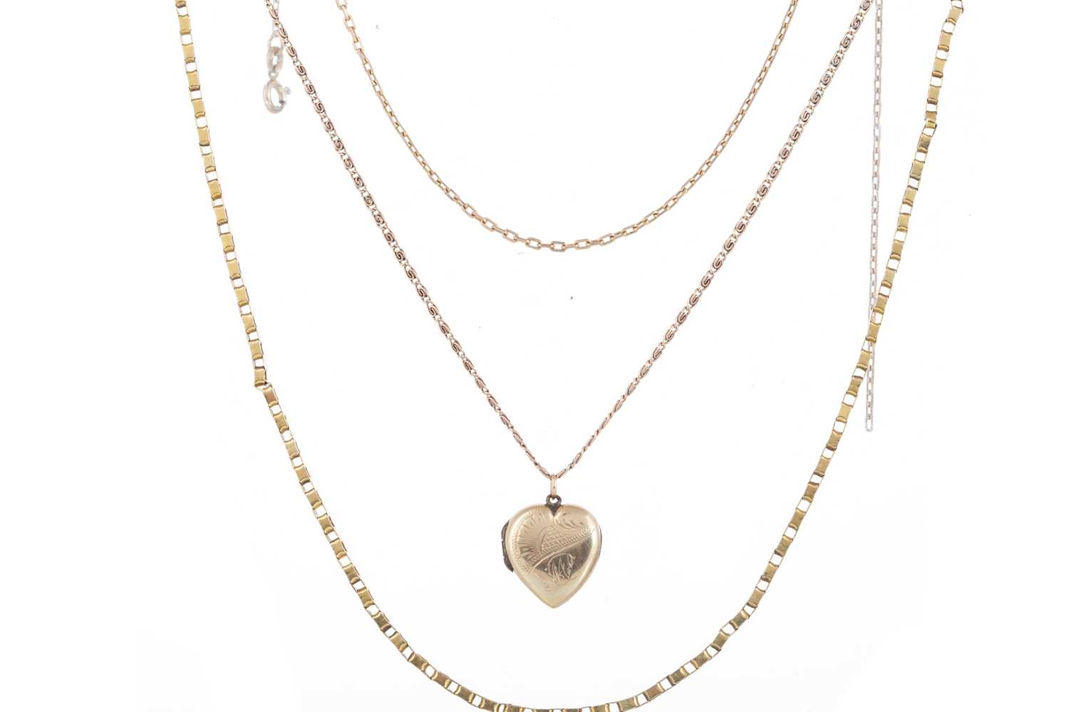 Lot 778 - COLLECTION OF GOLD CHAINS