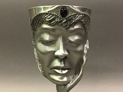 Lot 674 - LORD OF THE RINGS PEWTER GOBLET