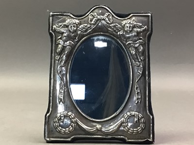 Lot 686 - ART NOUVEAU STYLE SILVER PHOTOGRAPH FRAME