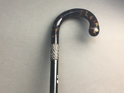 Lot 691 - TWO WALKING STICKS