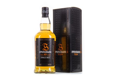 Lot 70 - SPRINGBANK 10 YEAR OLD