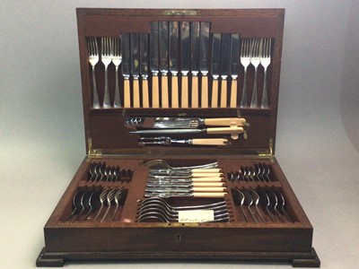 Lot 701 - TWO CANTEENS OF CUTLERY