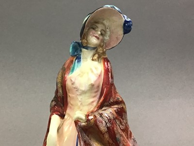 Lot 715 - ROYAL DOULTON FIGURE OF PAISLEY SHAWL