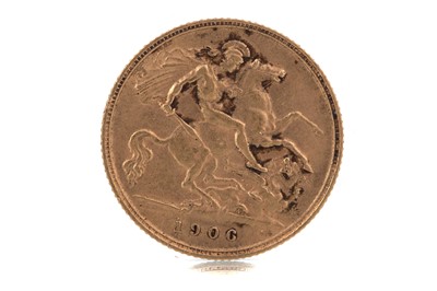 Lot 24 - EDWARD VII HALF SOVEREIGN