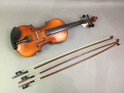 Lot 66 - TWO MODERN VIOLINS