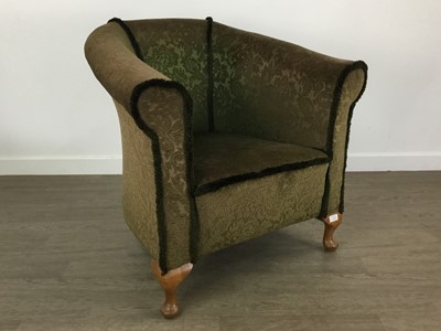 Lot 732 - PAIR OF TUB CHAIRS