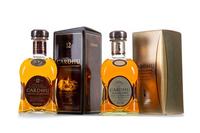 Lot 125 - CARDHU 12 YEAR OLD AND GOLD RESERVE