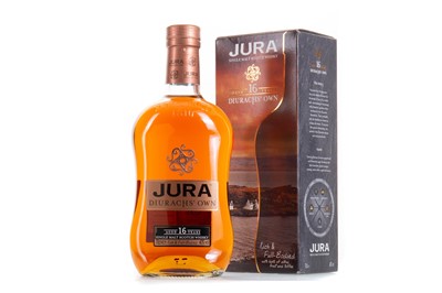 Lot 130 - JURA 16 YEAR OLD DIURACHS' OWN