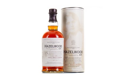 Lot 7 - HAZELWOOD 15 YEAR OLD 105° PROOF