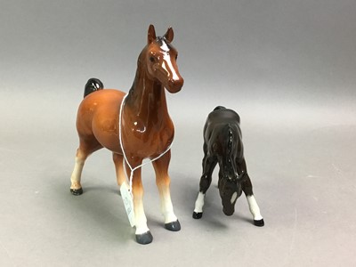 Lot 145 - GROUP OF BESWICK HORSES